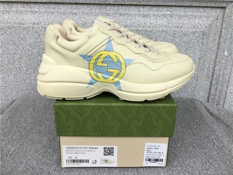 Gucci Rhyton Sneakers
15 colorways