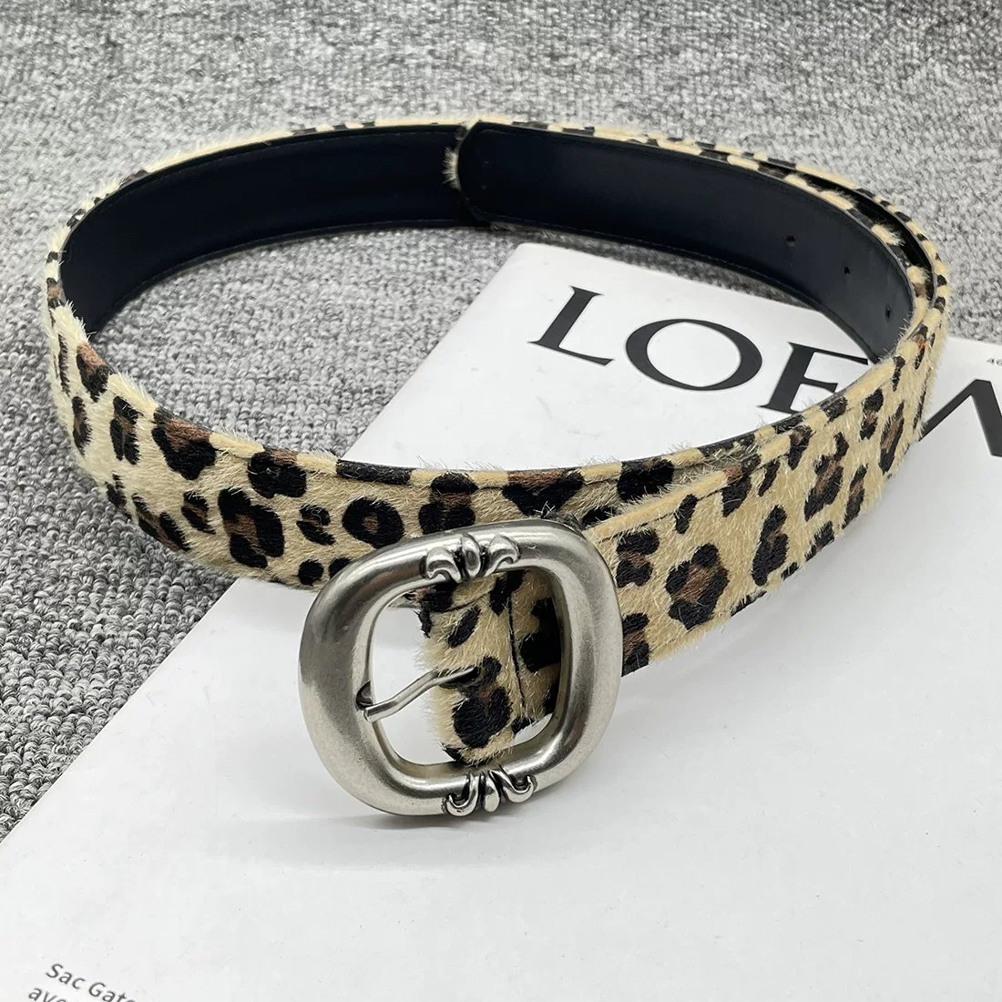 Leopard Belt