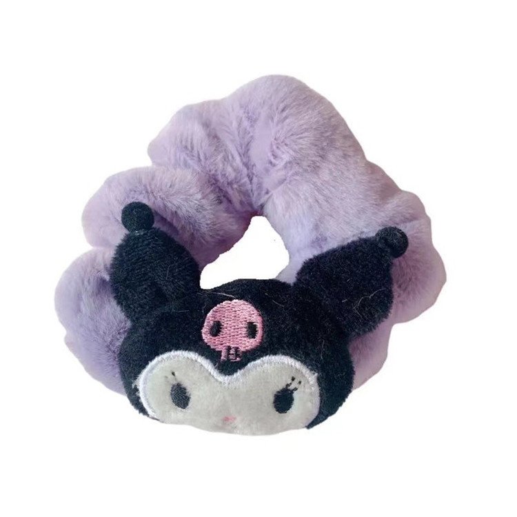 Kuromi  plush hair tie