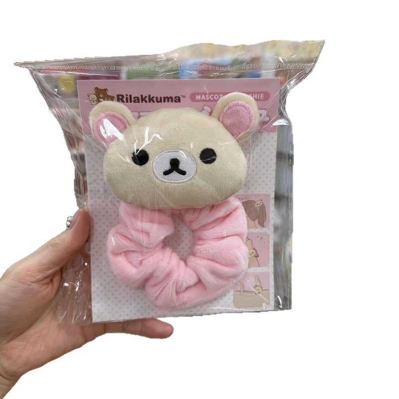 Rilakkuma plush hair tie