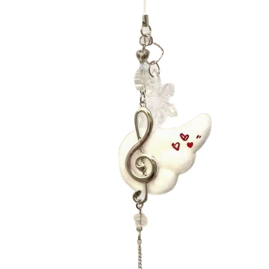 Angel Note Phone Charm