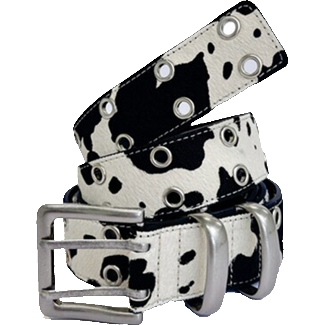 Cow Print Belt